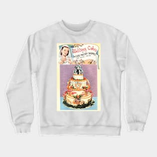 Wedding cakes by DeLuxe Pastry Shoppes Crewneck Sweatshirt